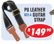 N22-A Leather Guitar Straps