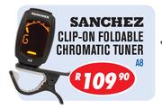 Sanchez Clip-On Foldable Chromatic Tuner