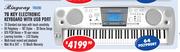Ringway (TB5200) 76 Key Electronic Keyboard With USB Port