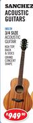 Sanchez 3/4 Size Acoustic Guitars IM3/34