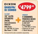 Dixon Band/DJ/PA Combo
