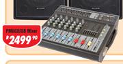 Dixon 6 Channel Stereo Table Top Powered Mixer