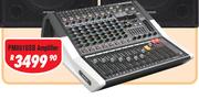 Dixon 8 Channel Stereo Table Top Mixer PM801USB