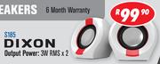 Dixon USB 2.0 PC Speakers S185