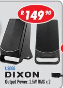 Dixon USB 2.0 PC Speakers U2066