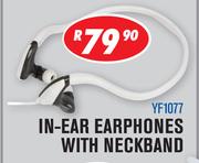 Dixon In Ear Earphones With Neckband YF1077