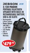 Jebson 2.1 CH Passive Portable Bluetooth Speaker JB12BT