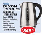 Dixon 1.7Ltr Cordless Stainless Steel Kettle Y6243SB
