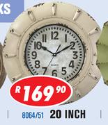 Vintage Wall Clocks 20 Inch 8064/51
