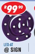 Decorative LED Night Lights @ Sign LED-AT