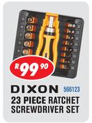 Dixon 23 Piece Ratchet Screwdriver Set 566123