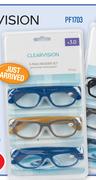 Clearvision 3 Pack Reader Sets PF1703-Each
