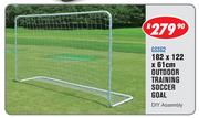Outdoor Training Soccer Goal GSSG2-182 x 122 x 61cm