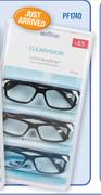 Clearvision 3 Pack Reader Sets PF1740-Each
