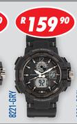 Pure Digital And Analogue Watches 8221-GRY