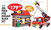 355 Piece Fire Brigade Block Set 21705