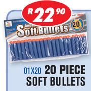 20 Piece Soft Bullets 01X20