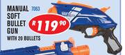 Manual Soft Bullet Gun With 20 Bullets 7063