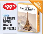 39 Piece Eiffel Tower 3D Puzzle 1130405