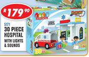 30 Piece Hospital With Lights & Sounds