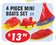 4 Piece Boat Set