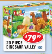 20 Piece Dinosaur Valley