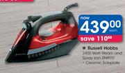 Russell Hobbs 2400 Watt Steam & Spray Iron RHI910