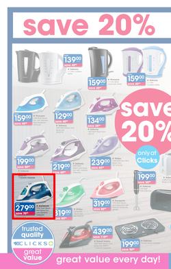 Clicks : You Pay Less (22 Nov - 13 Dec 2017), page 34