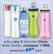 Clicks Water Bottles-Each
