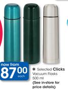 Clicks Vacuum Flasks-500ml Each