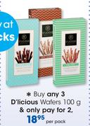 D'Licious Wafers-100g Per Pack