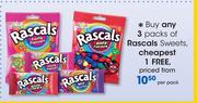 Rascals Sweets-Per Pack