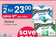 Stimorol X-Fresh Gum-For 2