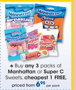 Manhattan Or Super C Sweets-Per Pack