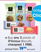 D'Licious Biscuits-Per Pack