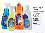 Clicks Antibacterial Cleaners-750ml Each