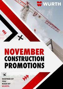 WURTH : Construction (03 November - 30 November 2021)