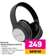 Aiwa Bluetooth Stereo Headphone AW-16