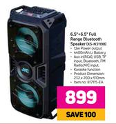JVC 6.5" + 6.5" Full Range Bluetooth Speaker XS-N3119B