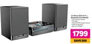 JVC 2.0 Micro DVD Hi-Fi + Bluetooth UX-DN400