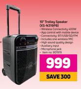 JVC 10" Trolley Speaker XS-N319PB