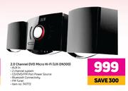 JVC 2.0 Channel DVD Micro Hi-Fi UX-DN300