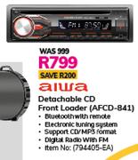 Aiwa Detachable CD Front Loader AFCD-841