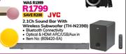 JVC 2.1 CH Sound Bar With Wireless Subwoofer TH-N239B