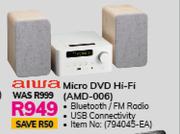 Aiwa Micro DVD Hi-Fi AMD-006