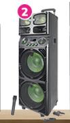 JVC Portable Speaker System XS-N819PB