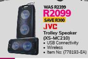 JVC Trolley Speaker XS-MC210
