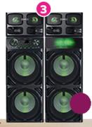JVC 2.0 CH Active Speaker System XS-N829PB