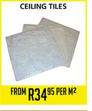 Ceiling Tiles-Per Mtr Sqr