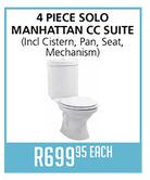 4 Piece Solo Manhattan CC Suite Each